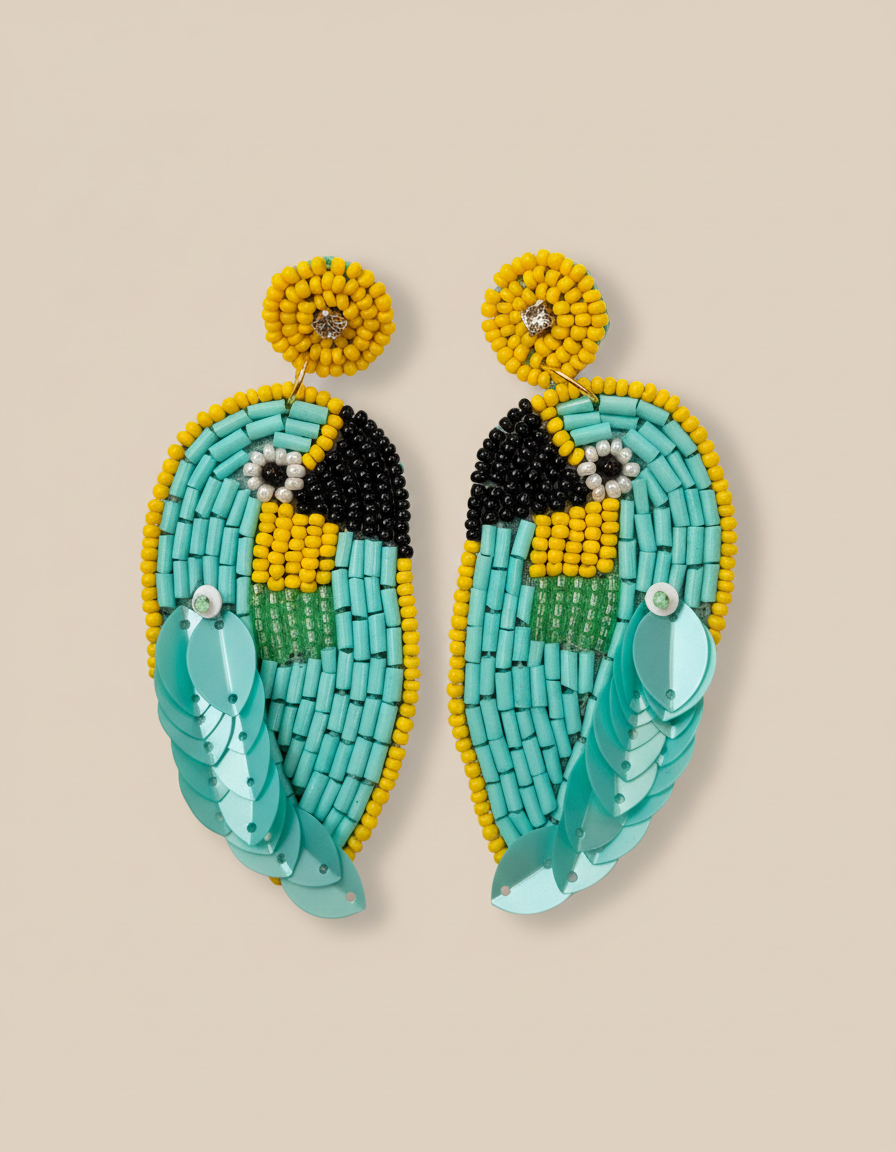 Funky Parrot Earhops