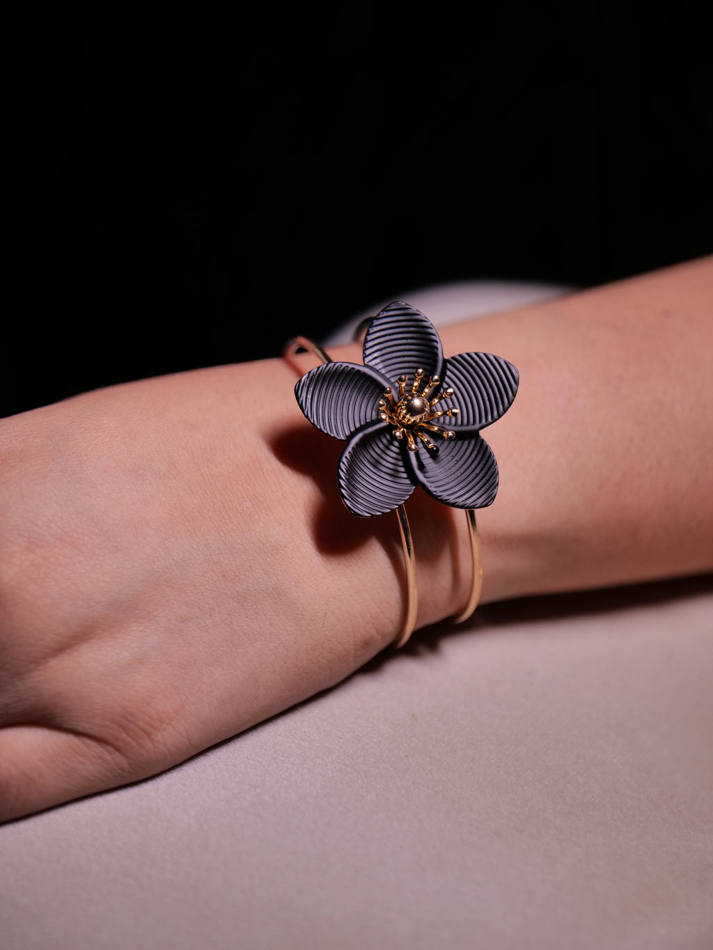 Statement Floral Bracelet