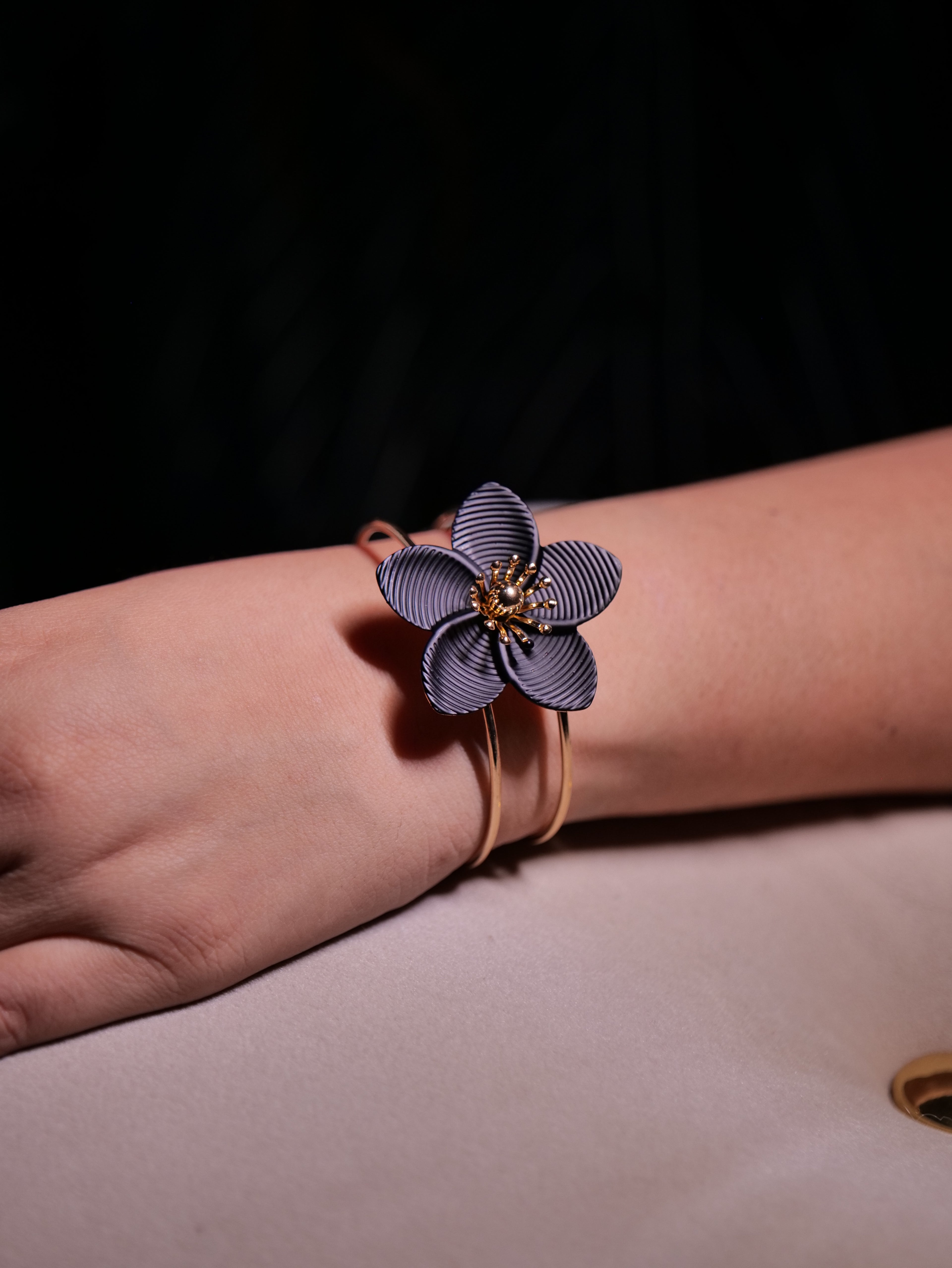 Statement Floral Bracelet