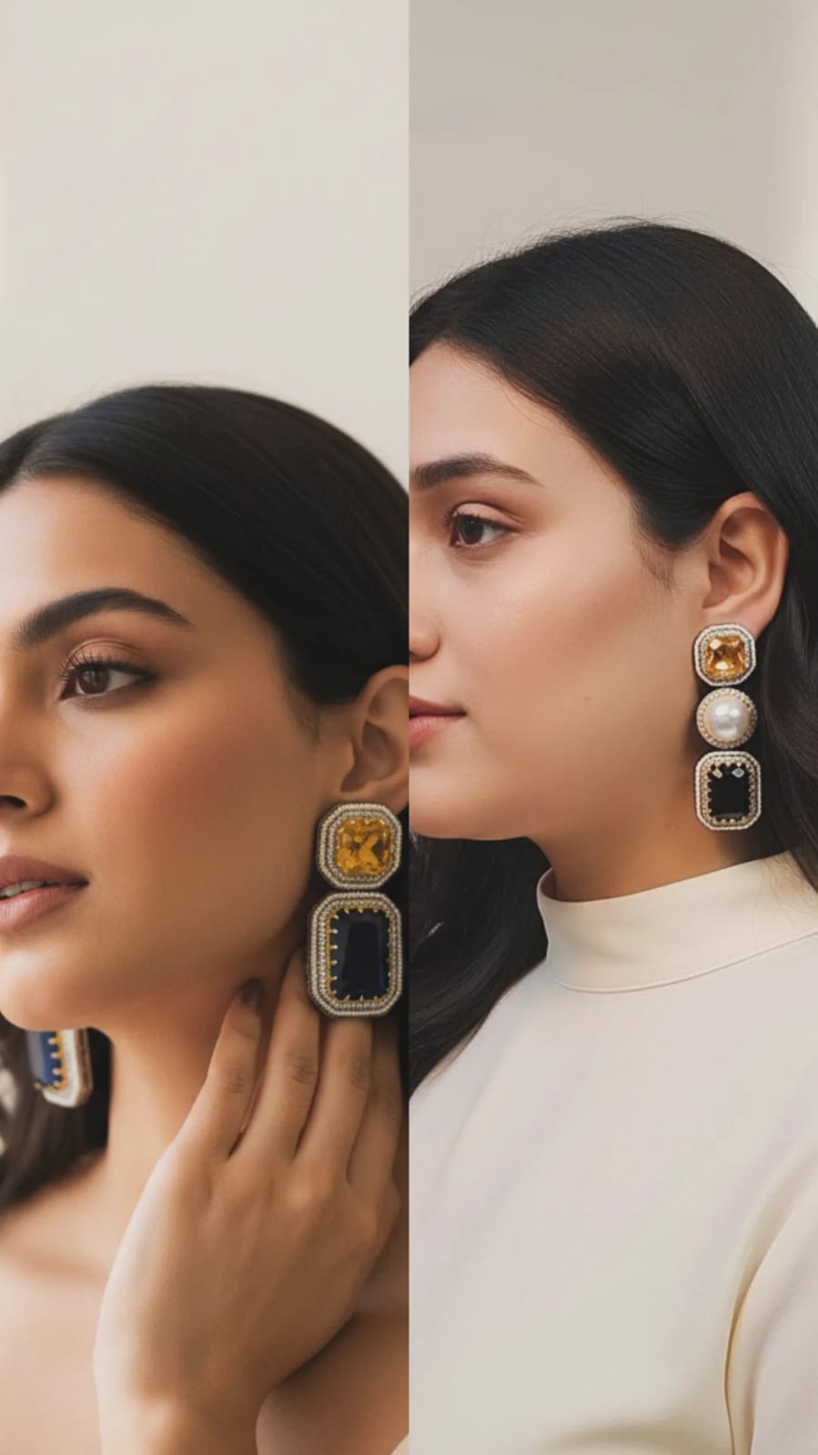 Stunning Sabhyasachi Inspired danglers