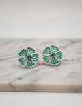 Turquoise Florals