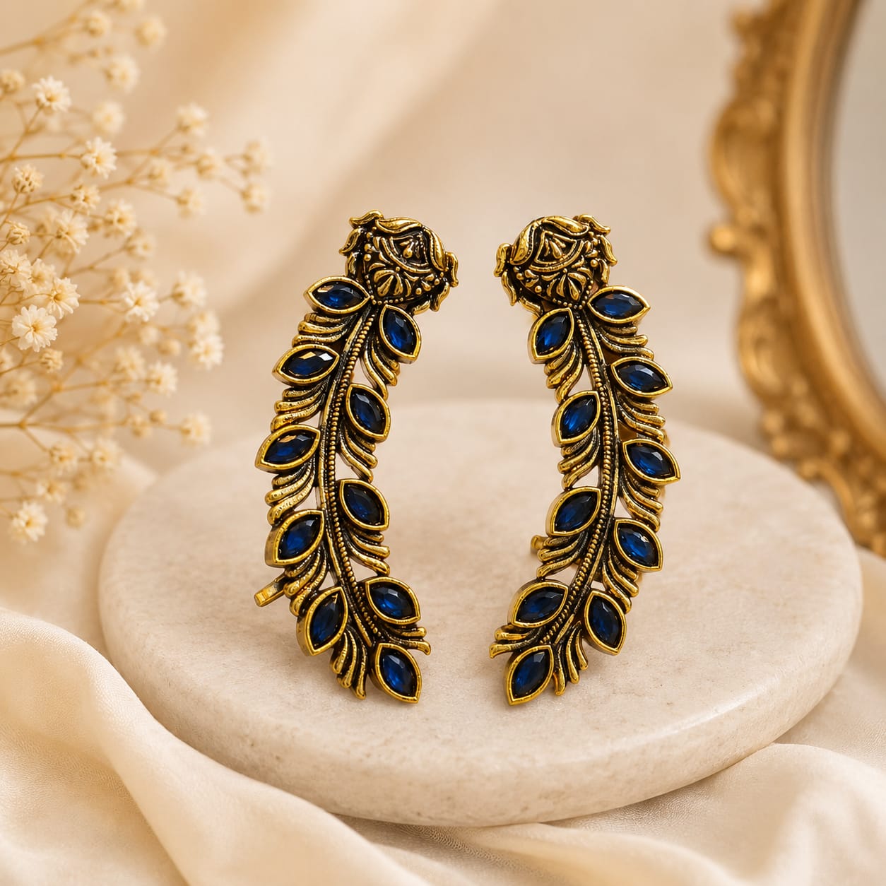Gradient Blue Earcuffs
