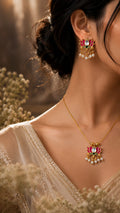 Lotus Pendant Set