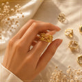 Golden Statement Ring