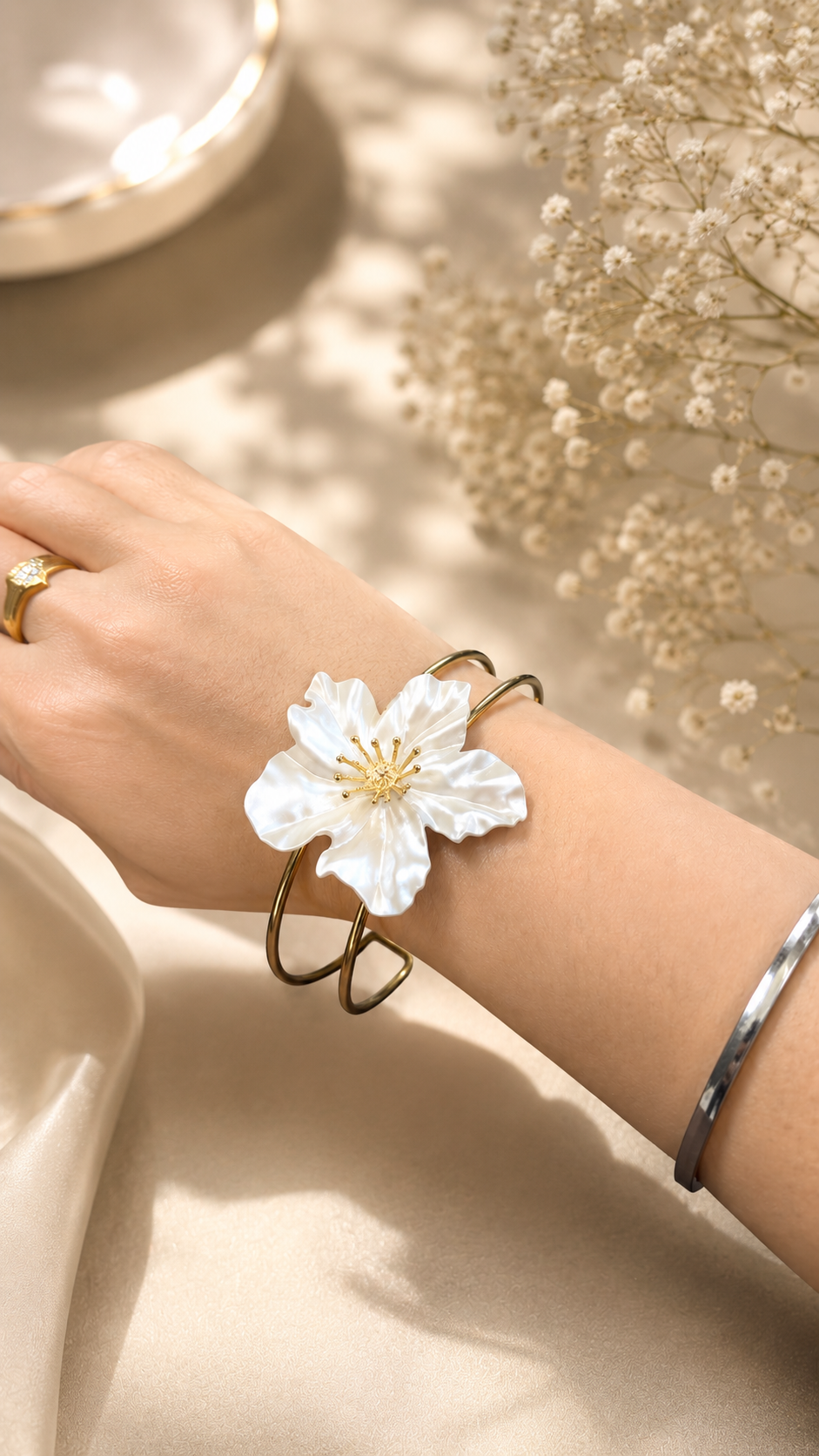 White flower surry
