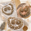 Classic polki-inspired choker set