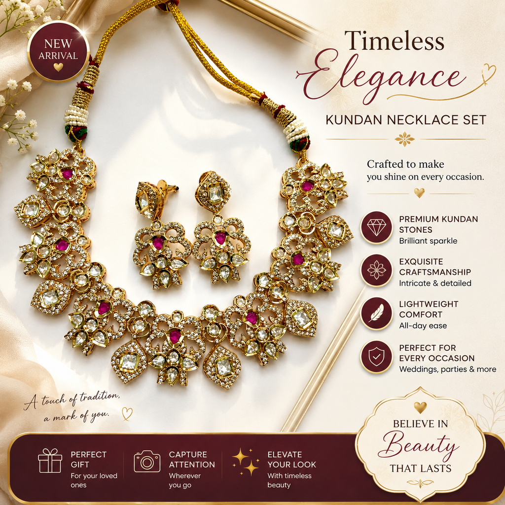 Kundan choker set